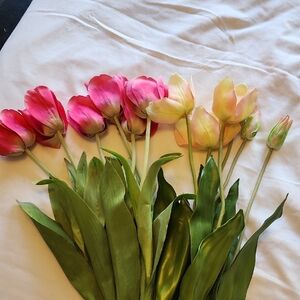 Faux Tulips - Dozen